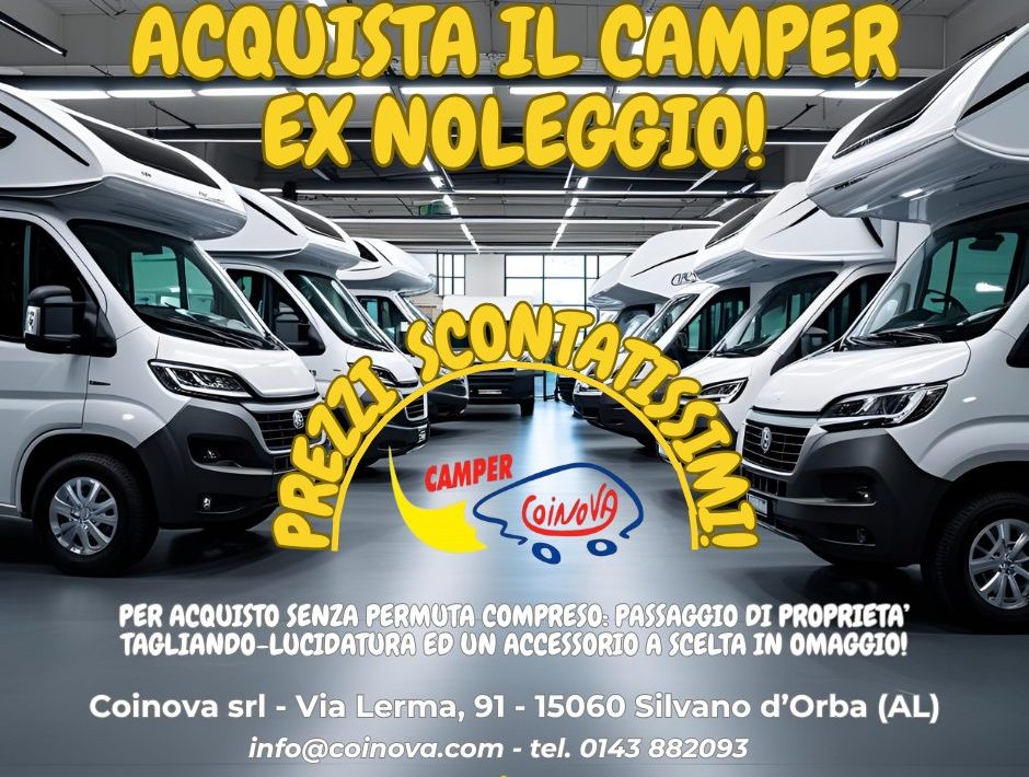 acquista il camper ex noleggio coinova cmaper srl