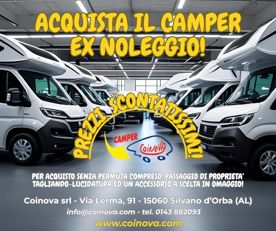 acquista il camper ex noleggio coinova cmaper srl