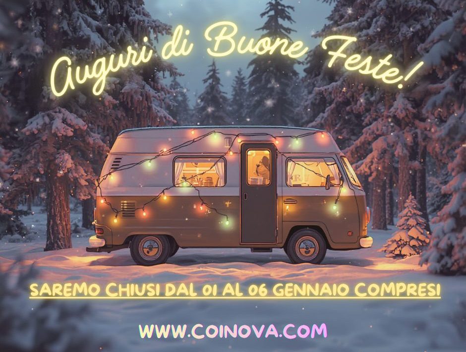Auguri di Buone Feste da Coinova Camper